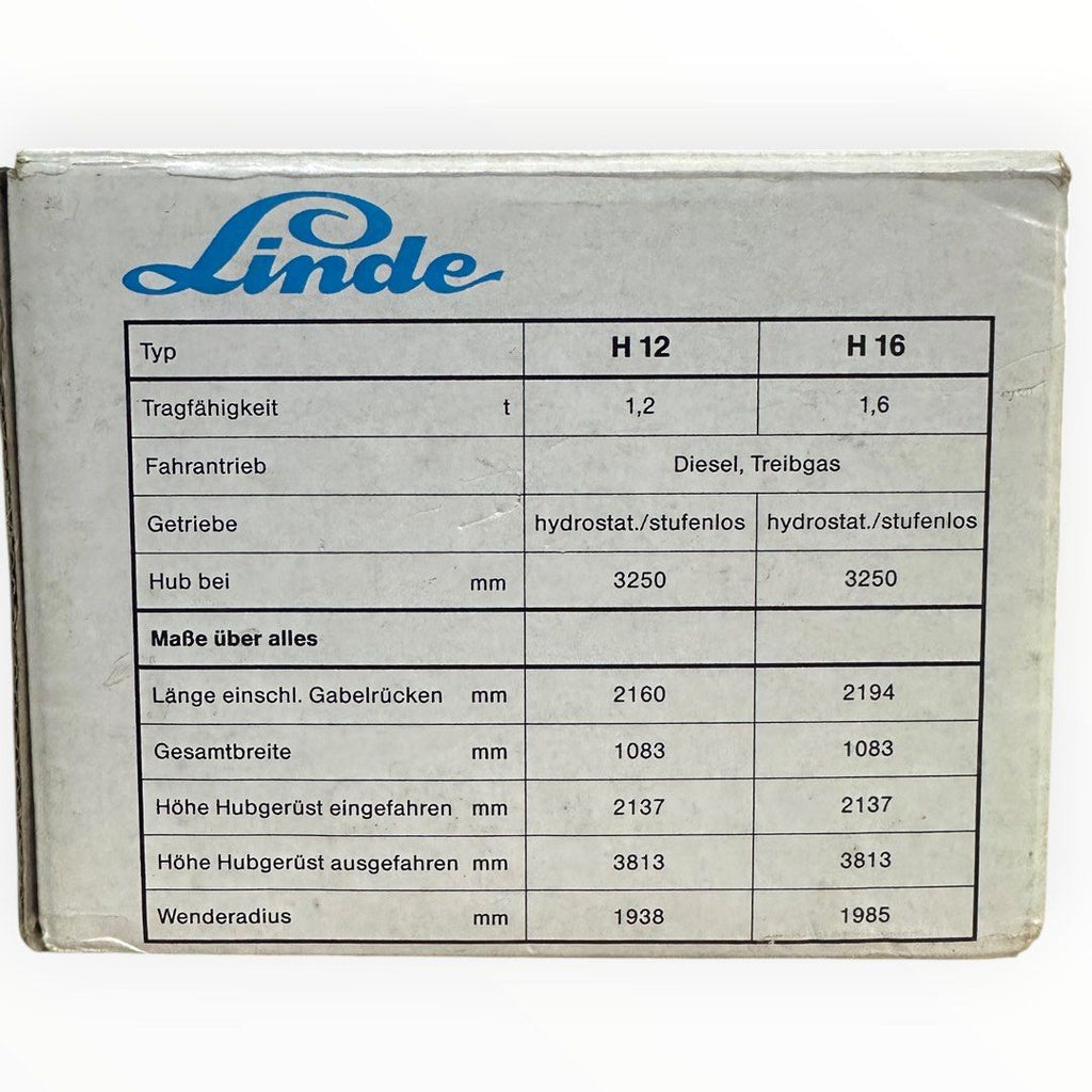 Linde Heavy Forklift