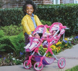 Lissi Modern Twin Baby Doll Stroller