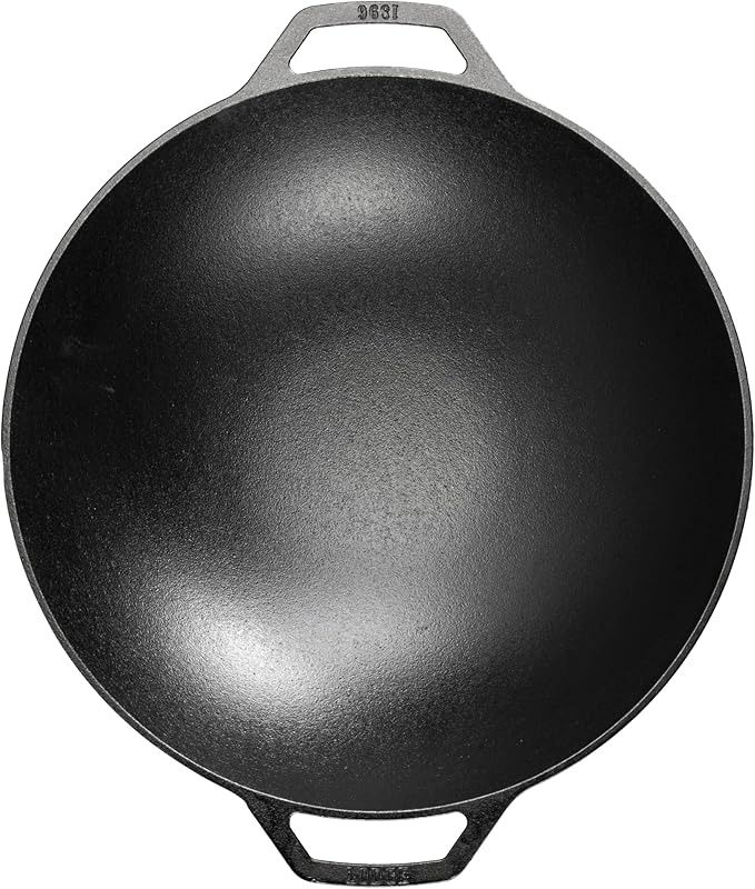 Lodge Cast Iron 14'' Wok, Black (L14W)