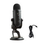 Logitech Blue Yeti USB Microphone Blackout Edition