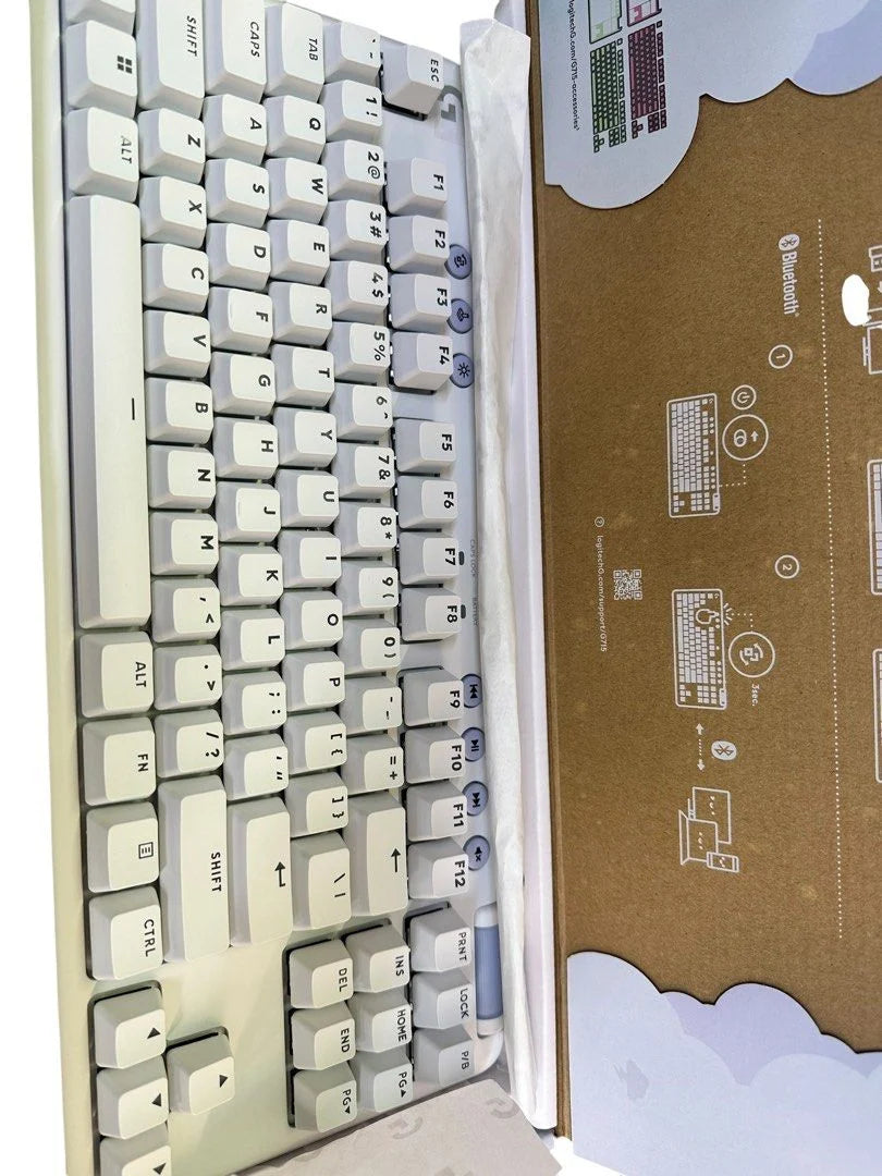 Logitech G715 Wireless Mechanical Keyboard - White