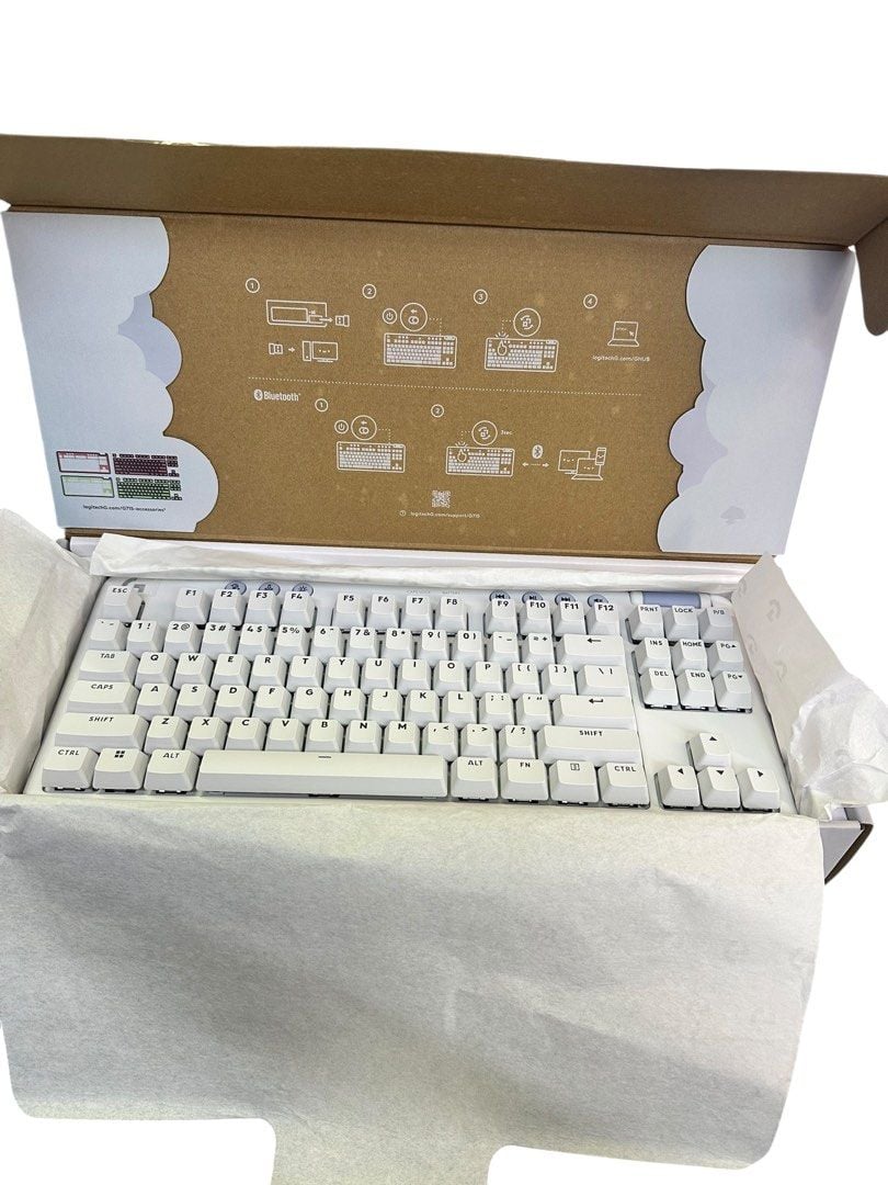 Logitech G715 Wireless Mechanical Keyboard - White