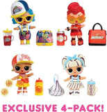 LOL Surprise Loves Mini Sweets Dolls 4-Pack #2 Jolly Rancher, Hershey’s Chocolate, Whoppers, Peeps w/ 32 Surprises, Candy Theme, Accessories, Collectible Doll, Paper Packaging