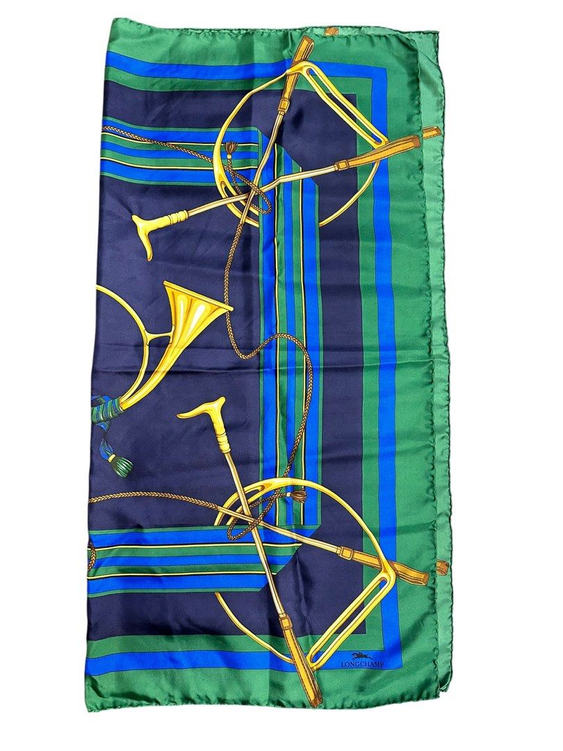 Longchamp Silk Scarf