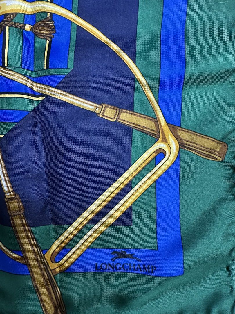 Longchamp Silk Scarf