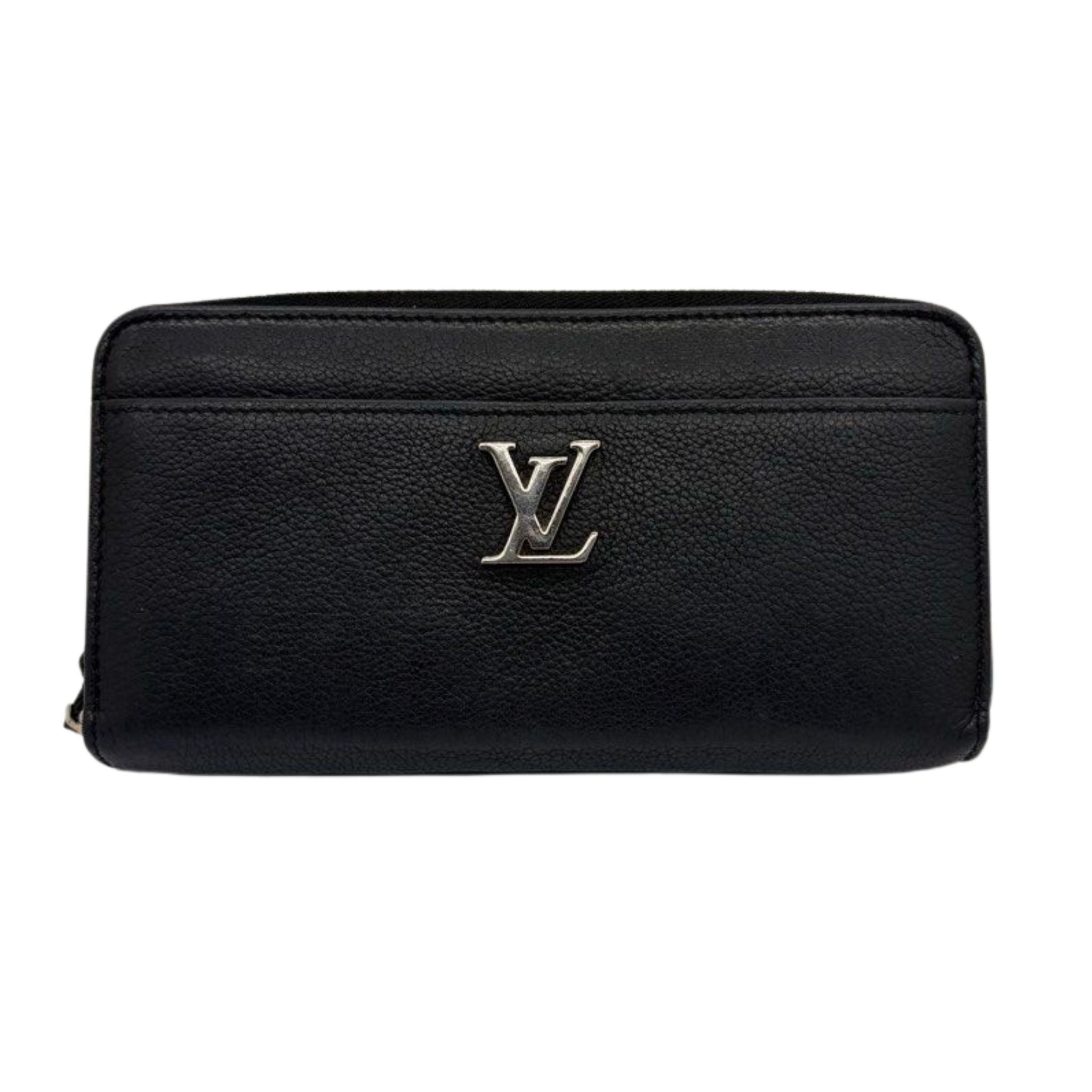 Louis Vuitton M62622 Lockme Zippy Wallet Black