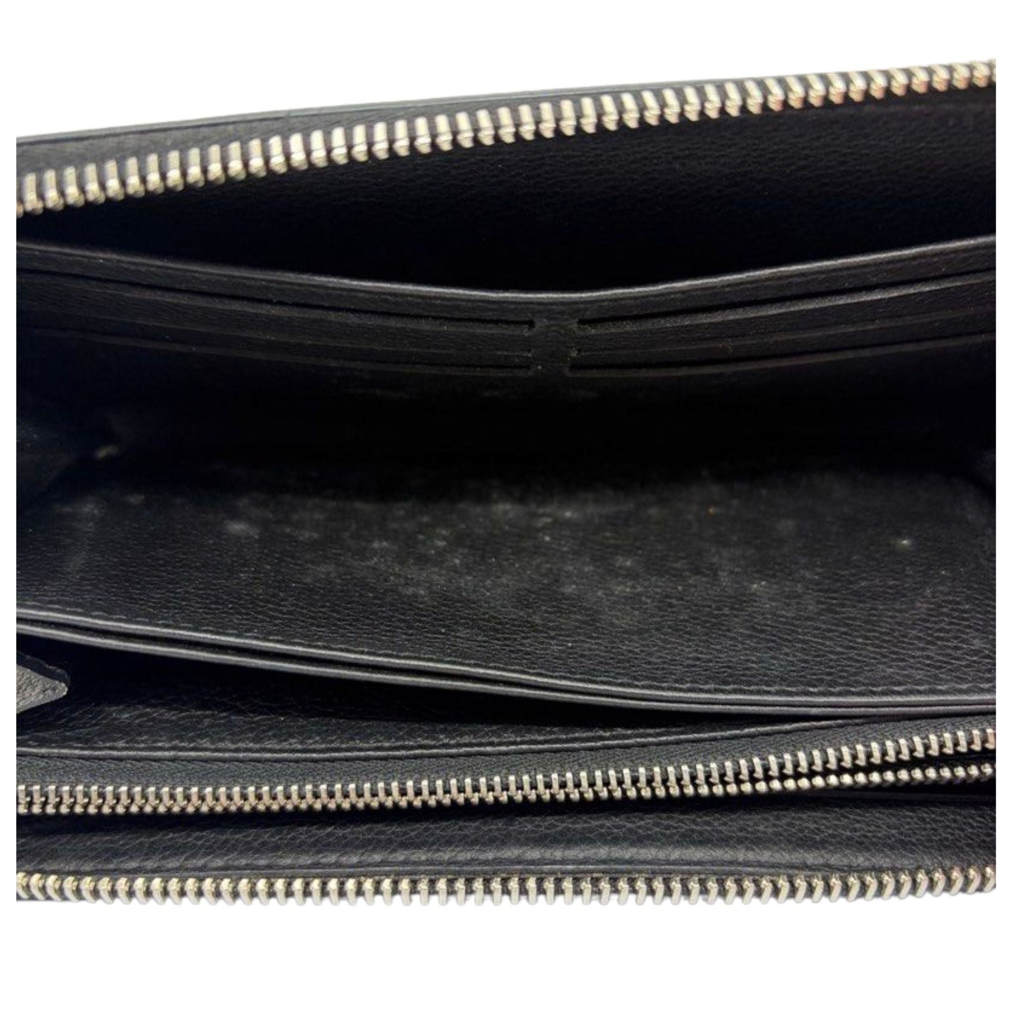 Louis Vuitton M62622 Lockme Zippy Wallet Black