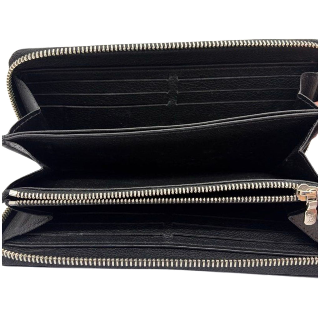 Louis Vuitton M62622 Lockme Zippy Wallet Black