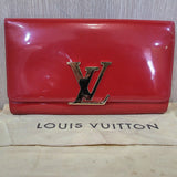 Louis Vuitton M90199 Pochette Louise Vernis Rogue W25 × H14 × D4cm