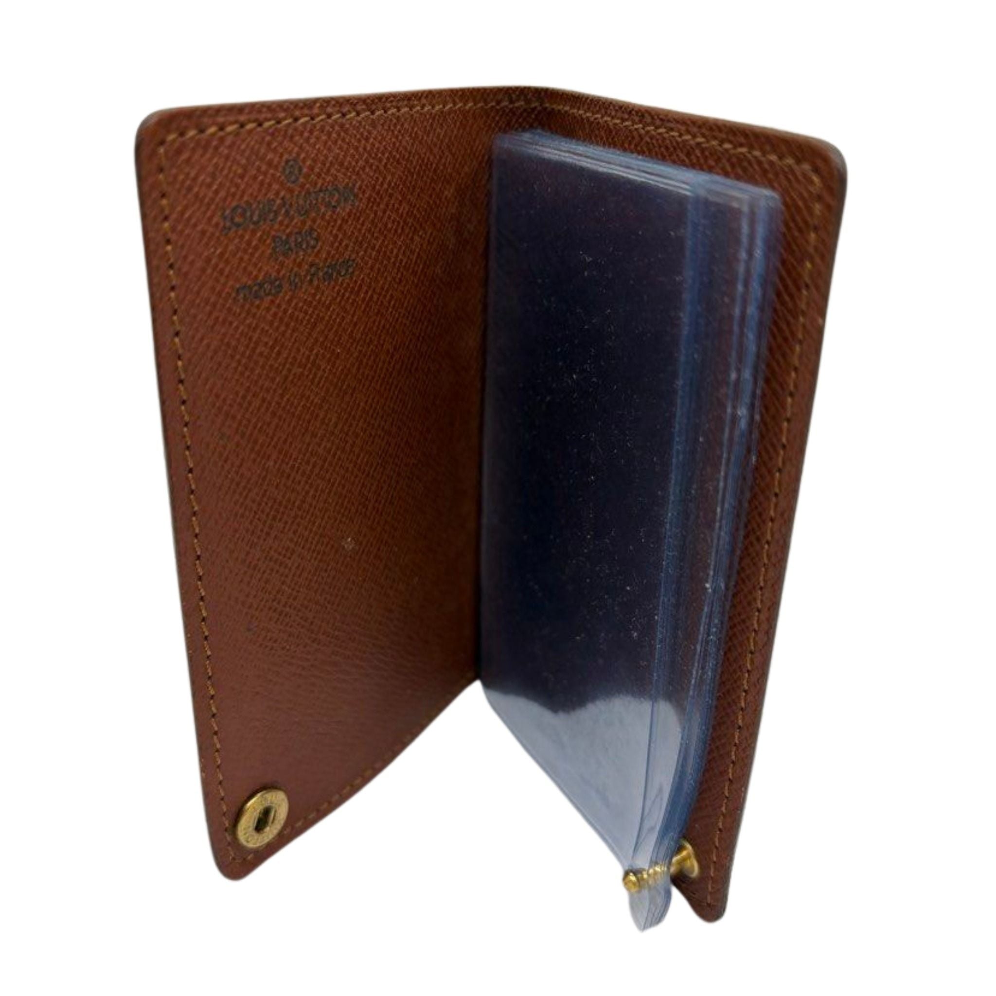 Louis Vuitton Monogram Credit Pression Card Holder