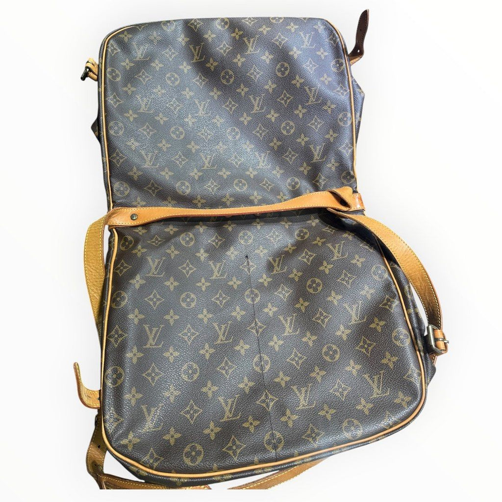 Louis Vuitton Monogram Saumur 35 Crossbody Bag.