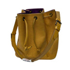 Louis Vuitton Noe Tassil Yellow Epi Leather Bucket Bag
