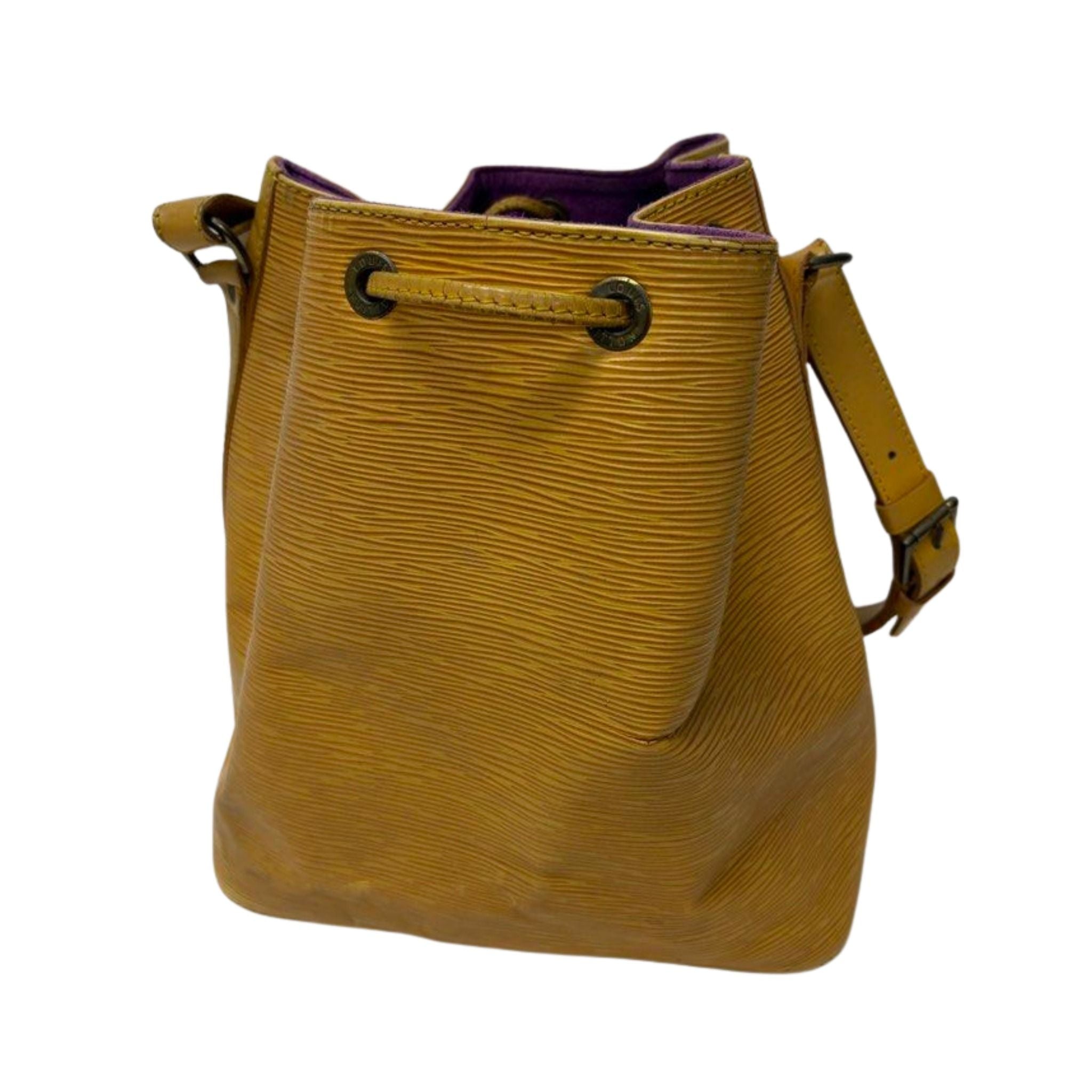Louis Vuitton Noe Tassil Yellow Epi Leather Bucket Bag Secondary image