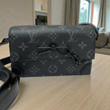 Louis Vuitton Steamer Wearable Wallet in Monogram Eclipse canvass