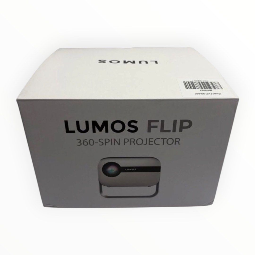 LUMOS FLIP SMART PORJECTOR-SMART/REMOTE/WHT
