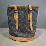 Louis Vuitton Monogram Bucket Shoulder Bag