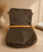 Louis Vuitton M42254 Saumur 35 Vintage Messenger Sling Bag