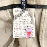 BURBERRY LONDON - PANTS-3/4 LENGTH BEIGE CHINOS/ANKLE ZIP/B1R23-347-41/SIZE 38