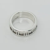 Tiffany & Co Vintage Atlas Ring in Sterling 925 Silver Roman