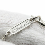 Tiffany & Co. Atlas 925 Silver Cube Pendant Necklace