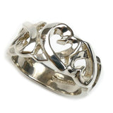 Tiffany & Co Tiffany & Co 925 Silver Triple Loving Heart Ring