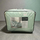 Madison Park Cotton Comforter Set Queen 90inx90in Seafoam 9 Piece