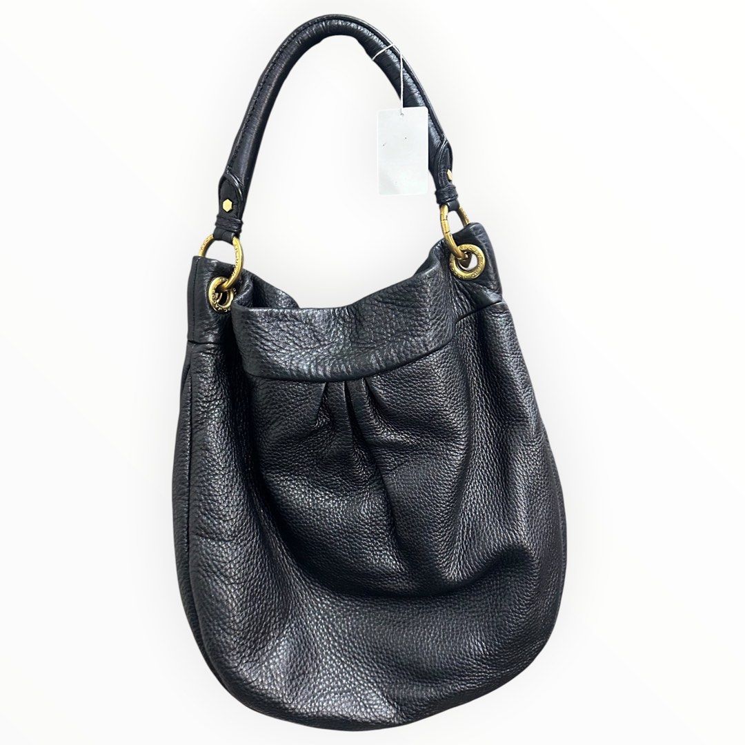 Marc by Marc Jacobs Black Leather Hobo Shoulder Bag