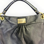 Marc by Marc Jacobs Black Leather Hobo Shoulder Bag