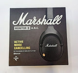 Marshall Monitor II Active Noise Canceling Over-Ear Bluetooth Headphone, Up to 45 hours of battery life - Black