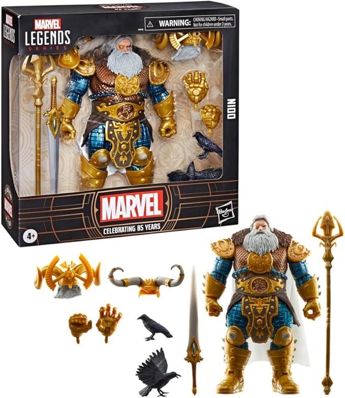 Marvel Legends Series Odin, Deluxe Marvel 85th Anniversary Comics Collectible 6-Inch Action Figure