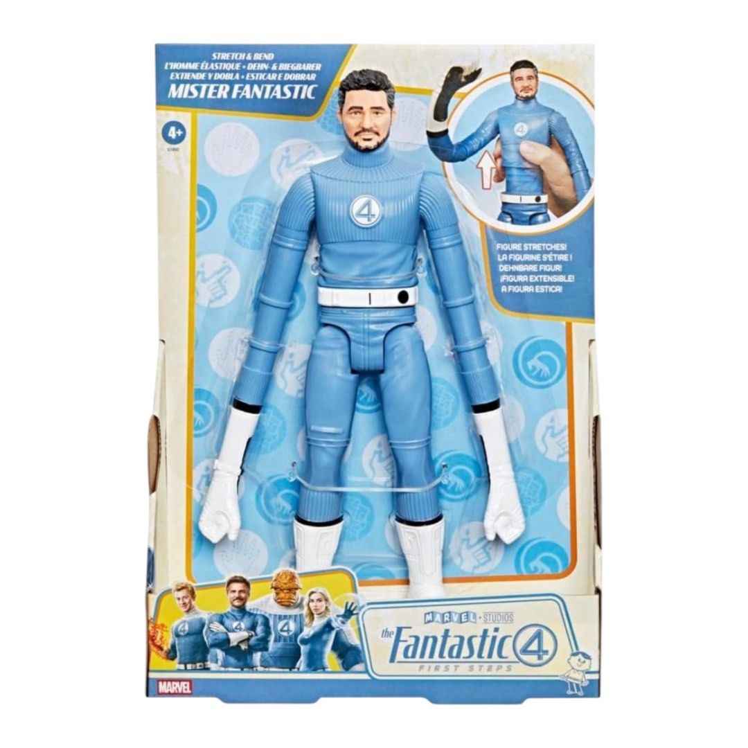 Marvel Studios The Fantastic Four: First Steps Stretch & Bend Mister Fantastic 10-Inch (25.4 CM) Action Figure, Super Hero Toys for Kids, Ages 4+ Main image