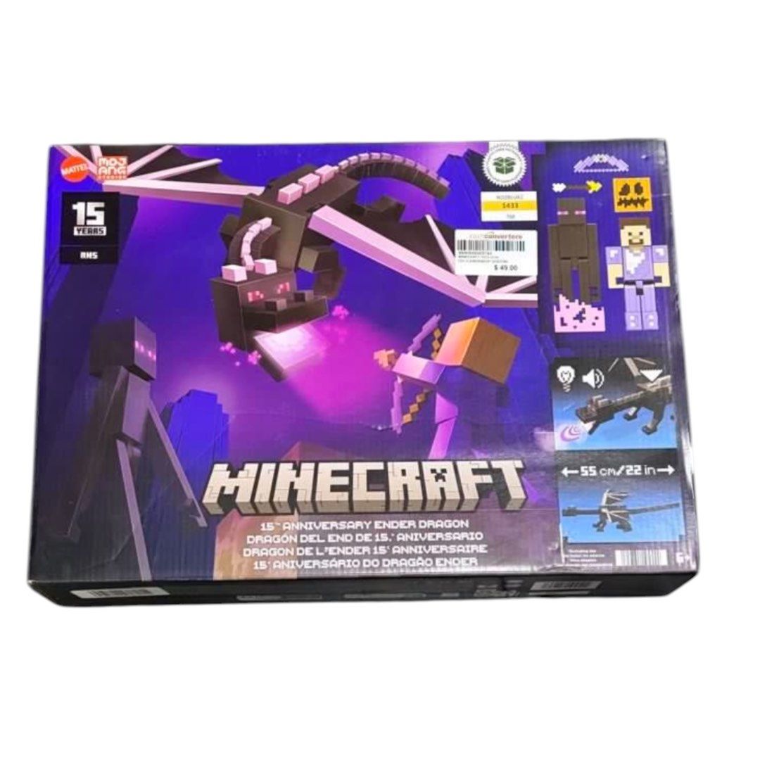 Minecraft Ender Dragon Set 15th Anniversary Edition