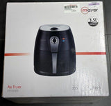 MAYER Air Fryer MMAF88 Black With Silver 3.5L