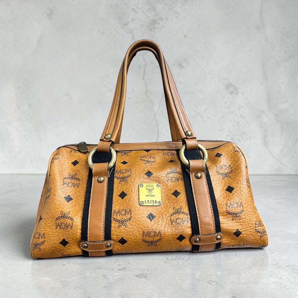 MCM Boston Bag (H16 x L32 x W12 cm)