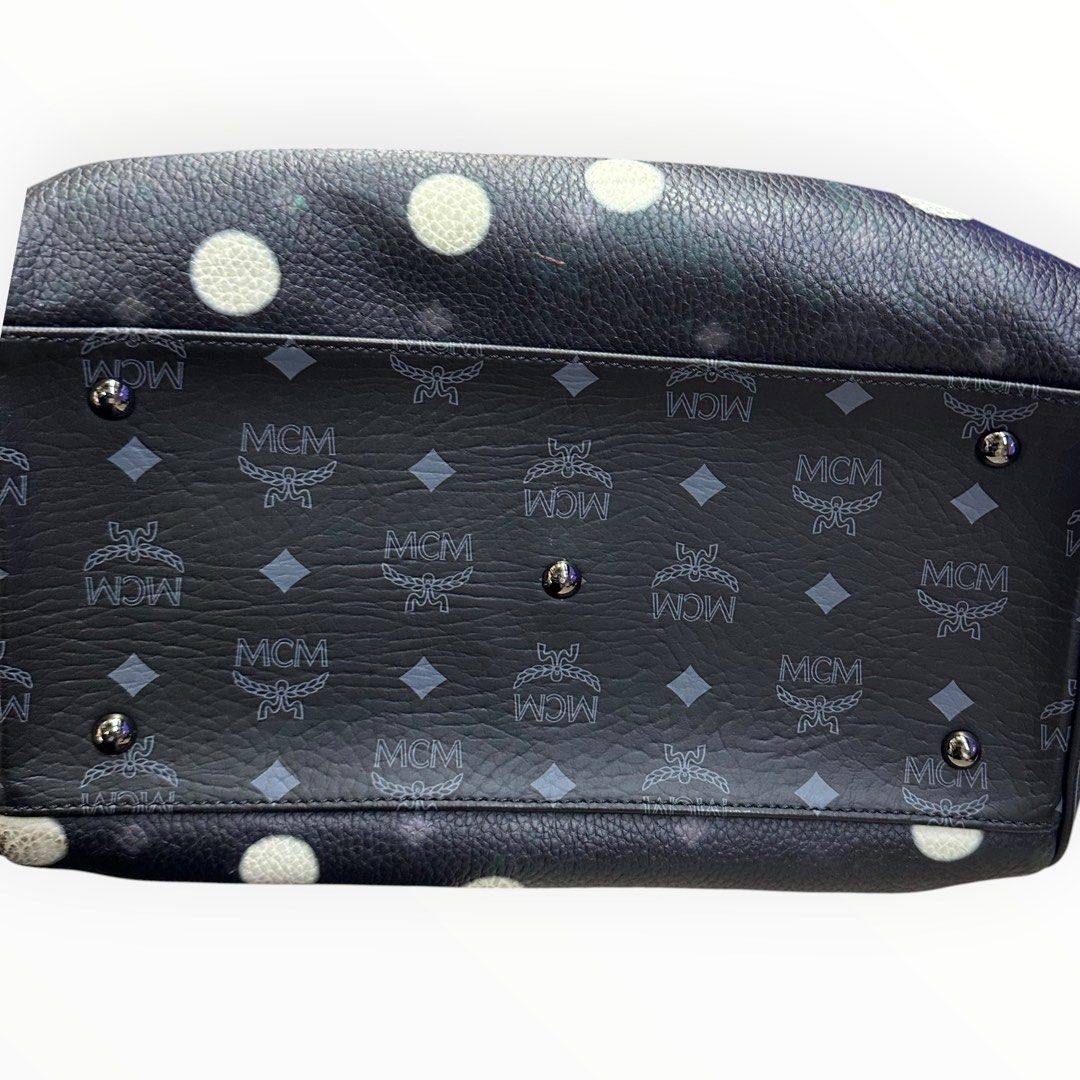 MCM Craig & Karl Snowdome Boston Bag