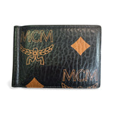 MCM leather wallet (H8 x L11 cm)