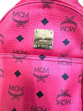 MCM Red Monogram Sling Bag