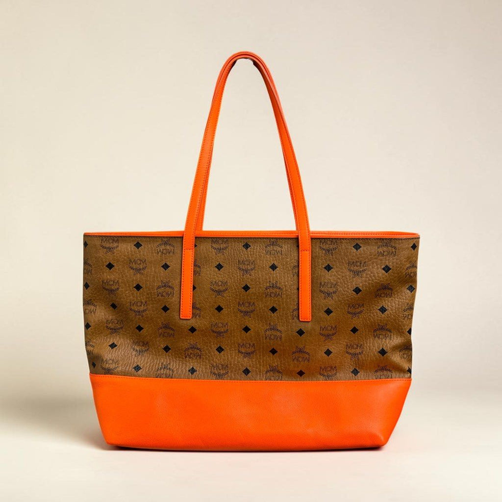 MCM Visetos Tote Shopper bag w dustbag (H28 x L34 x W15 cm)