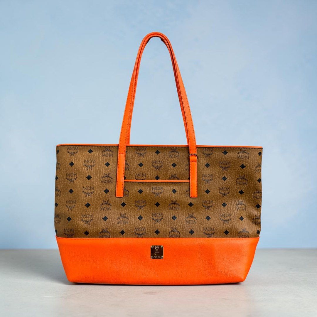 MCM Visetos Tote Shopper bag w dustbag (H28 x L34 x W15 cm) Main image