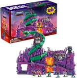 Mega Masters of The Universe Snake Mountain Collector Set, Building Toys for Adult Builders and Motu Fans, Ages 14+, Multicolor (HHD16)