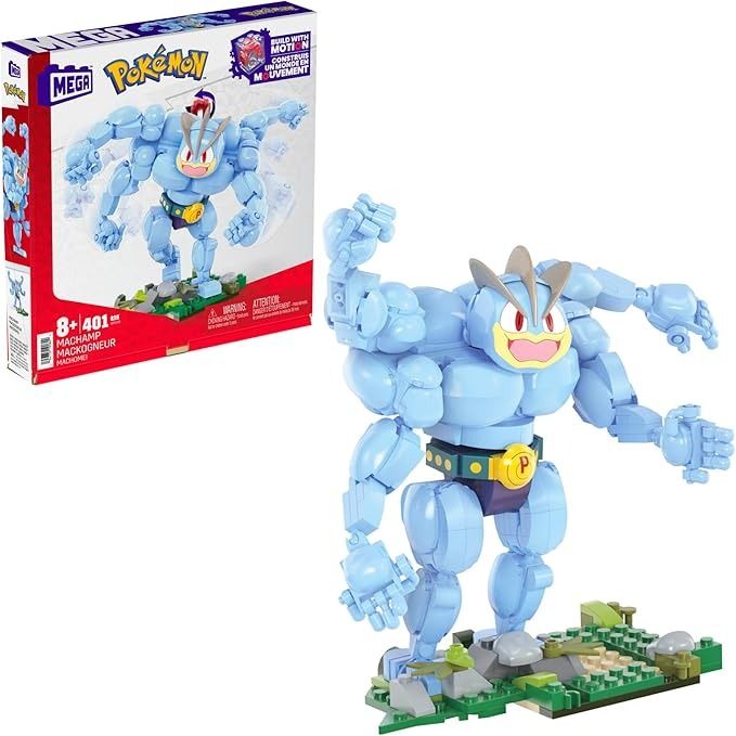 MEGA Pokémon Machamp Building Toy Kit (401 Pieces) Main image