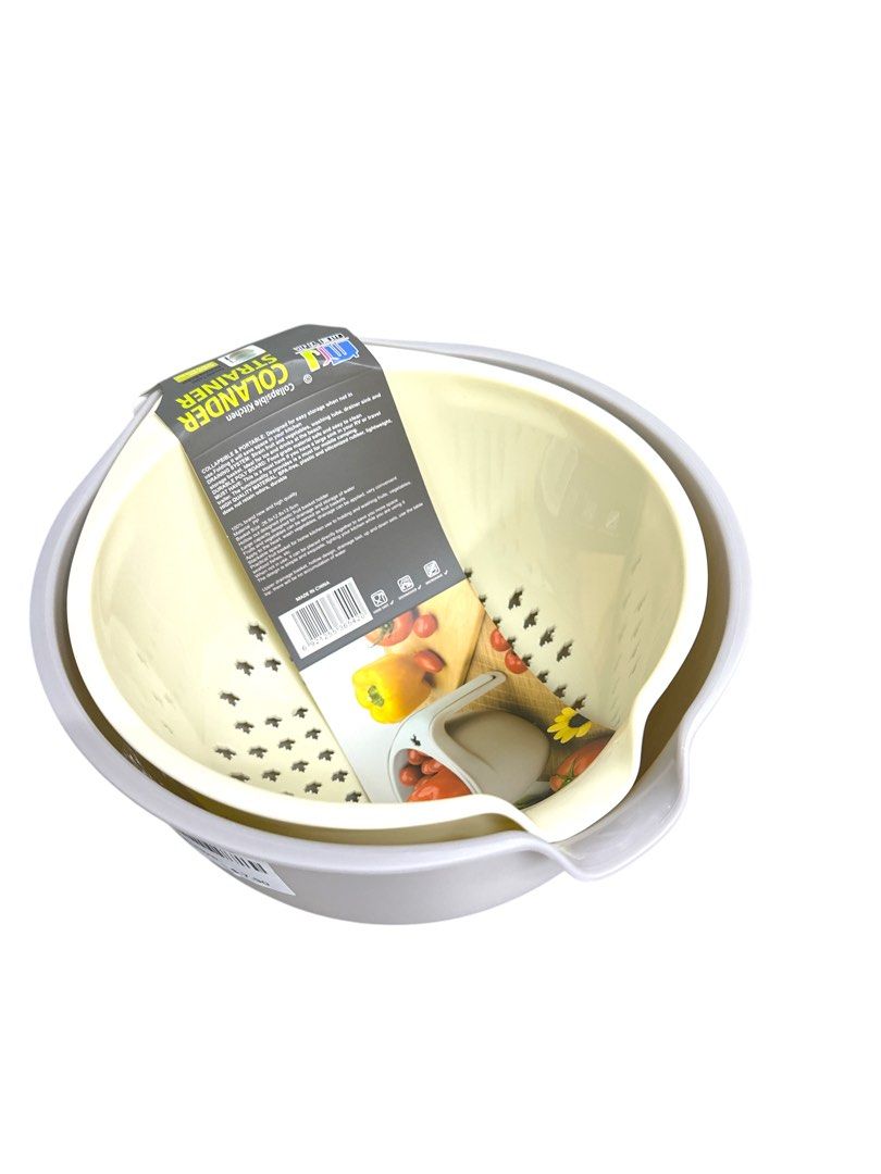 ROUND COLANDER 2PCS.  NX980 Main image