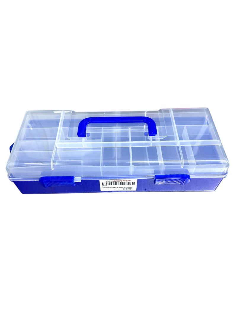 ORGANIZING BOX 2LAYER WITH COMPARTMENT Main image