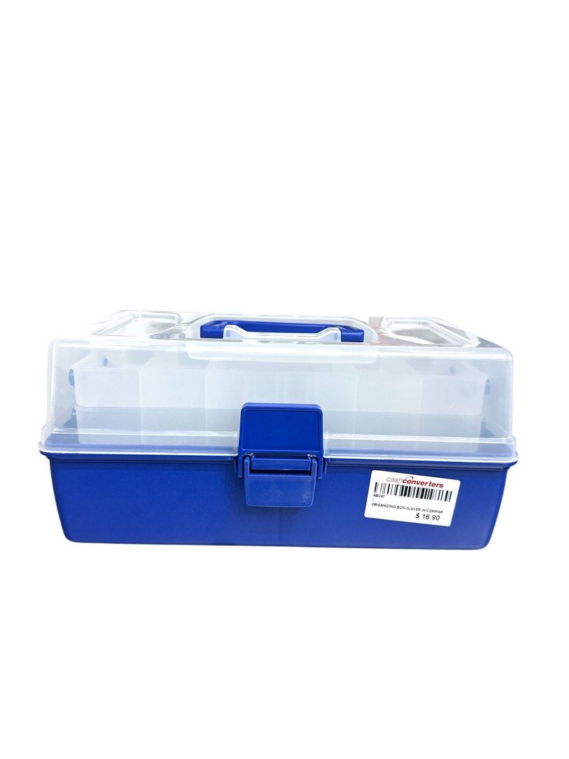 ORGANIZING BOX 3LAYER WITH COMPARTMENT Main image