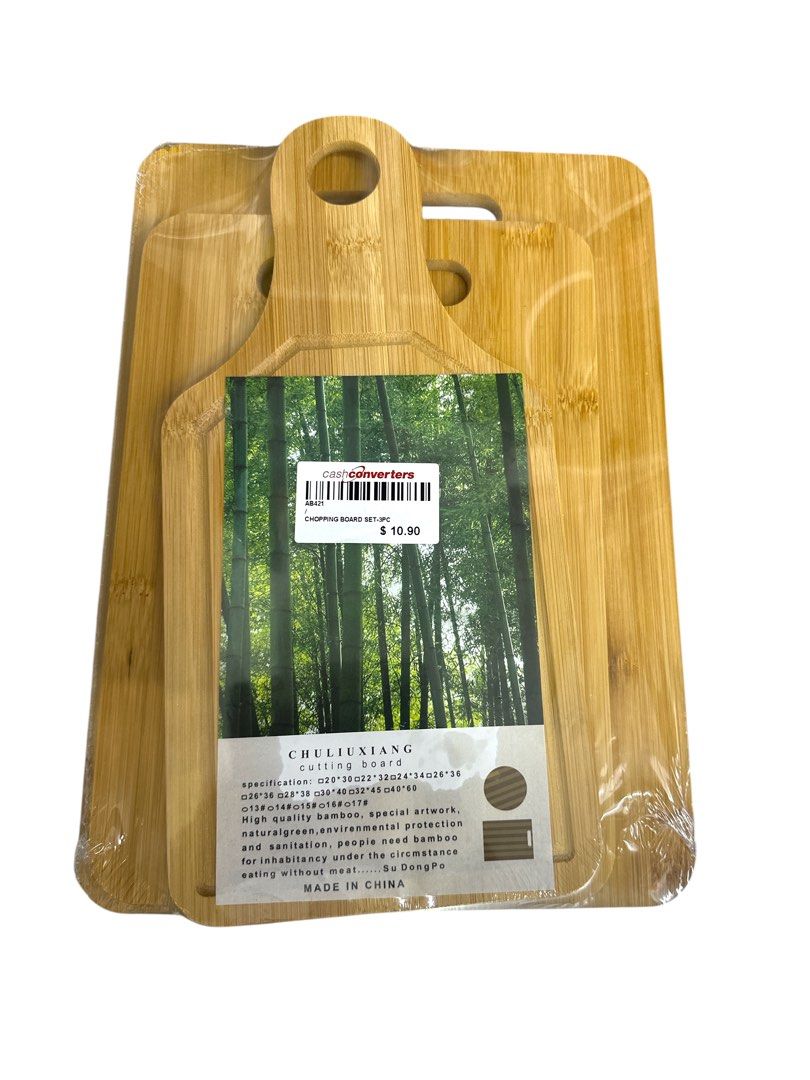 CHOPPING BOARD SET 3PCS