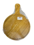 CHOPPING BOARD PLATTER WITH GROOVE ROUND 43X30  2528