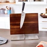 Mercer Culinary Magnetic Knife Board On Stand 14 1/8 X 10 1/4 Stainless Steel