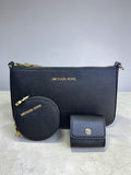 Michael Kors Black Crossbody Bag Set (H14 x L23 x W5 cm)