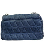 Michael Kors Denim Floral Shoulder Bag