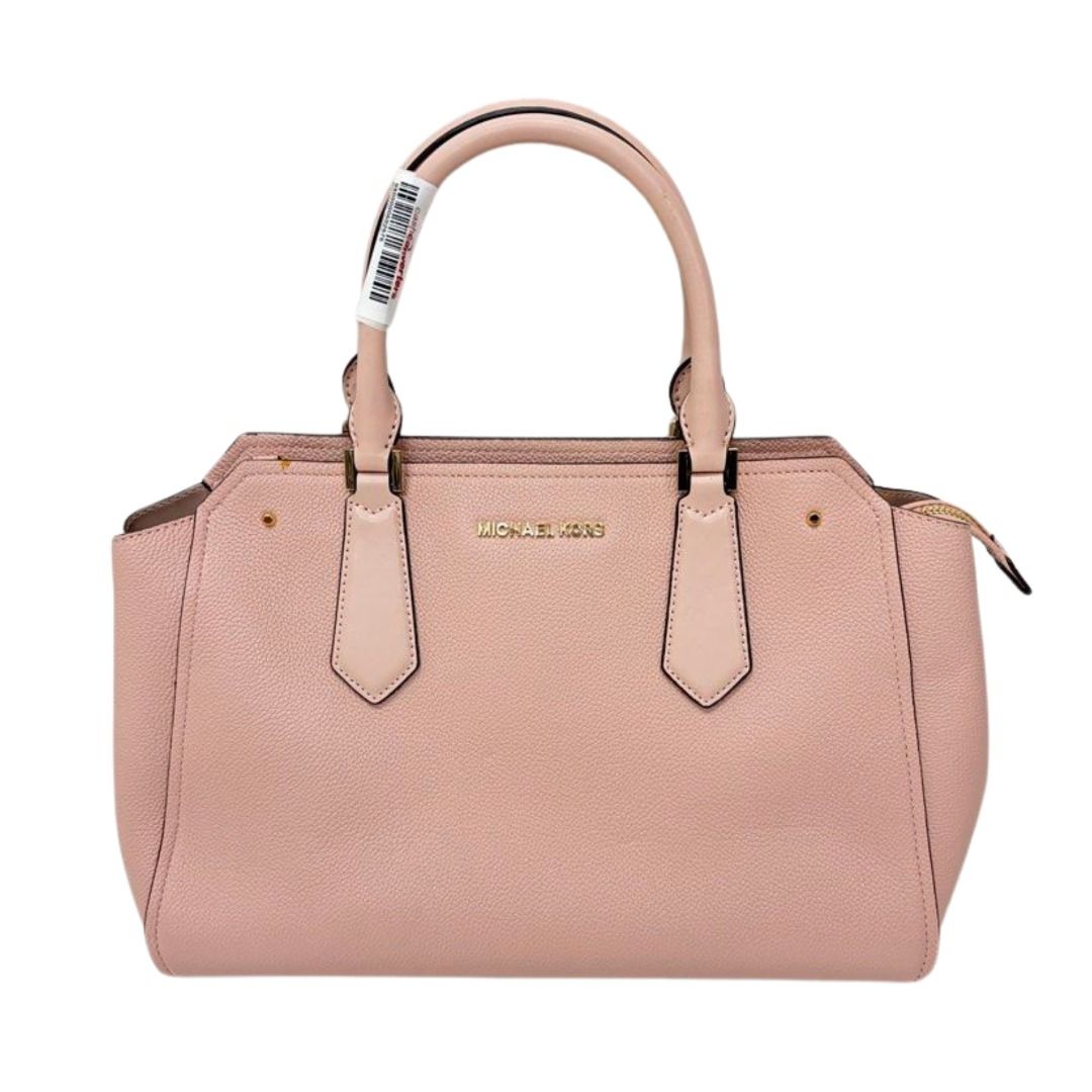Michael Kors Pink Leather 2-Way Tote Bag with Strap Main image